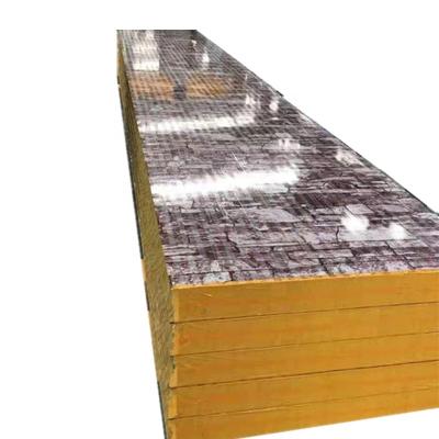 China High quality quick installation brick grain rock wool sandwich panel wall panel price for sale