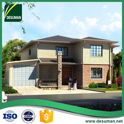 China High quality cheap portable luxury villa new model prefab villas house log cabin and prefab plastic pavilion for sale