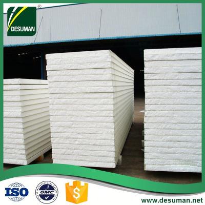 China Fast Quantity Production Installation DESUMAN Strong Expandable Polystyrene EPS Sandwich Wall Panel for sale