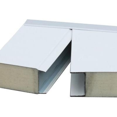 China Good Fast Installation Insulation PU Sandwich Panel Insulated Roof Panel PU Wall Panel For Cold Room for sale