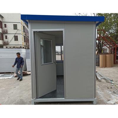 China House Sandwich Panel Security Booth Customized House In Low Guard Cost for sale