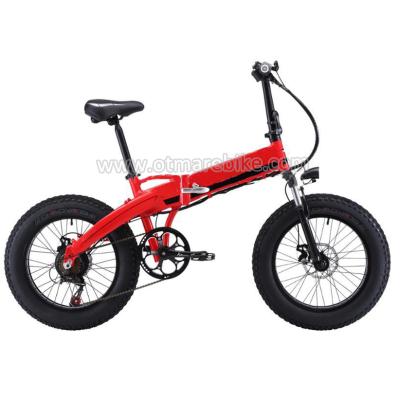 China Aluminum Alloy 20 Mini Folding E Bike 20inch Rear Electric Motor Factory Direct Sales Folding Electric Bike for sale