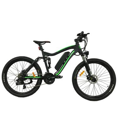 China Electric bicycle 27.5 full suspension e bike mountain aluminum alloy rear drive motor lithium battery ebike hot electric cheap price for sale