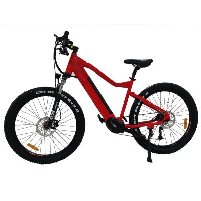 China New Fashion 27.5 Aluminum Alloy Mid Drive Mountain Bike Good Quality Sport Electric Bike e Bike Electric Cycle for sale