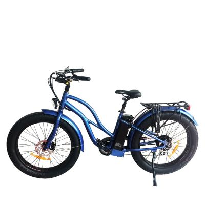 China Cheap sales ebike wholesale aluminum alloy bicycle 26 motor mountainbike cruiser beach hot electric motor electric rear bike for sale