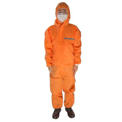 China CE Type5/6 Breathable Anti-Static Disposable Coverall Suits Safety Reflective Clothing Work Dustproof Wear for sale