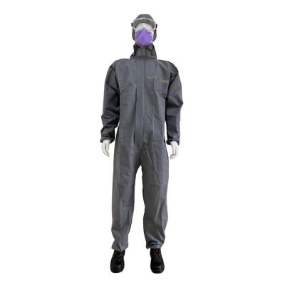 China Waterproof Chemical Resistant Protective Clothing Disposable Safety Coverall L/XL for sale