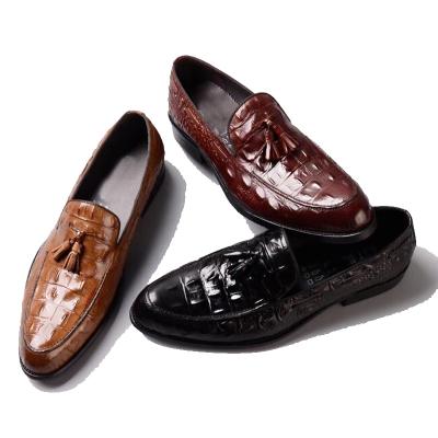 China High Quality Handmade Luxury Style Men's Leather Shoe Loafers Classic Casual Stylish Shoes Anti-odor Stylish Shoes for sale