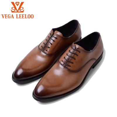 China Handcrafted Anti-Smell Men's Oxford Leather Shoes High-End Genuine Leather Formal Shoes Men Stylish Leather Shoes for sale