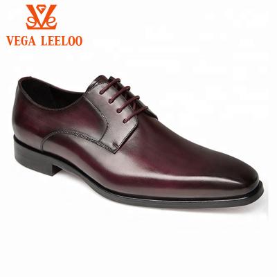 China Italian style Anti-slippery European handmade classic elegant shoes men's formal leather shoes for sale