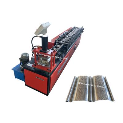 China Full Automatic Door Shutter Door Salt Roll Forming Machine Rolling Shutter Panel Machine Price for sale