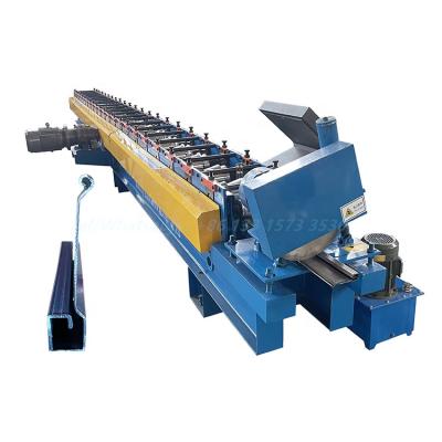 China Building Construction 2022 Year Popular Rolling Shutter Door Strips Bottom Rail Roll Forming Machine for sale