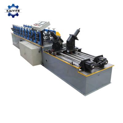 China Hotels Double Line Metal Sheet Stud And Track Roll Forming Machine for sale