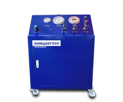 China Automotive Industry Single Stage 32Mpa Gas Booster System High Pressure Oxygen Filling Equipment With Auto Stop Function Shineeast Brand for sale