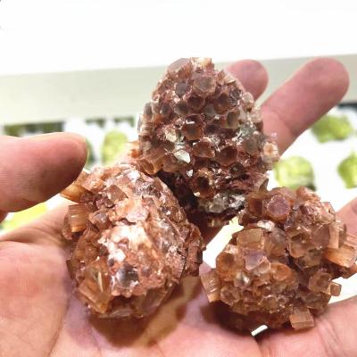 China Rare Natural Red Quartz Crystal Cluster Mineral Specimen Nepheline from China Beautiful for sale