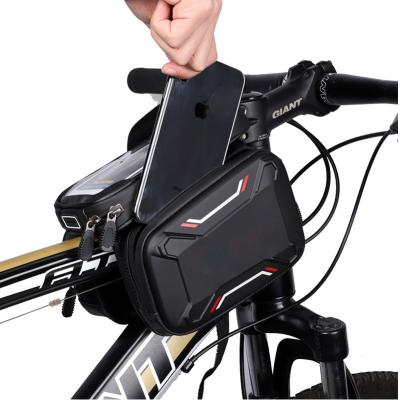 China OEM Touch Screen High Sensitivity Reflective Bike Bicycle Saddle Bag High Quality Waterproof Bicycle Bag for sale