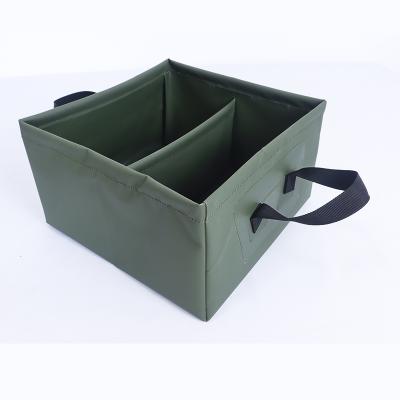 China Car Convenient Garbage Bag Hanging Waterproof Collapsible Auto Trash Can For Console Or Back Seat for sale