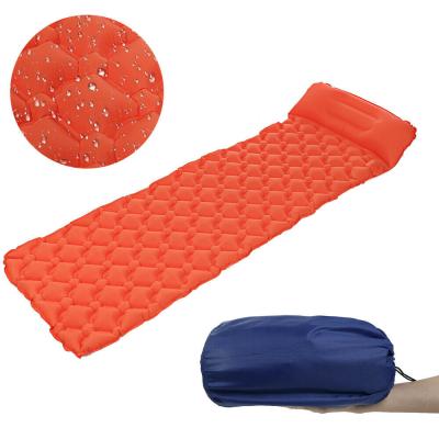 China Campsite; Ultralight Inflatable Compact Camping Sleep Pad Self-propelled Air Sleeping Camp Travel Rise Customized 190*55cm CN; ZHE ADS for sale