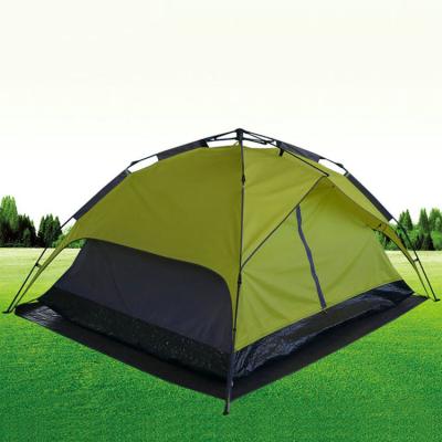 China Double Layer 3 or 4 Person Family Waterproof High Quality Automatic Waterproof Custom Outdoor Camping Tent for sale