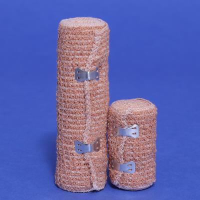 China Highly Elastic Breathable Whole Skin Color Crepe Elastic Bandage for sale