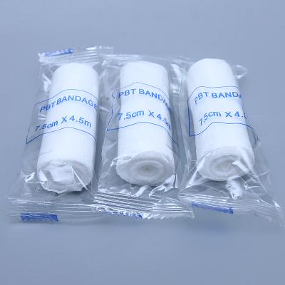 China PBT/Polybutylene Terephthalate 7.5cm*4.5m PBT Elastic Bandages In Stock Factory Direct Sale RTS for sale