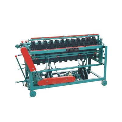 China food & Beverage plant mat bamboo plywood kitting weaving machine for outdoor for sale