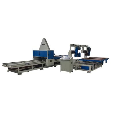 China Horizontal Bamboo Flooring Multi-Piece Saw Slab Hot-Pressed Sawing Machine for sale