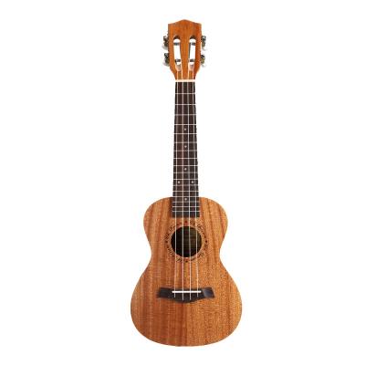 China Manhogany Ukulele Mahogany Factory Wholesale 23 Inch Concert Mahogany Ukulele for sale