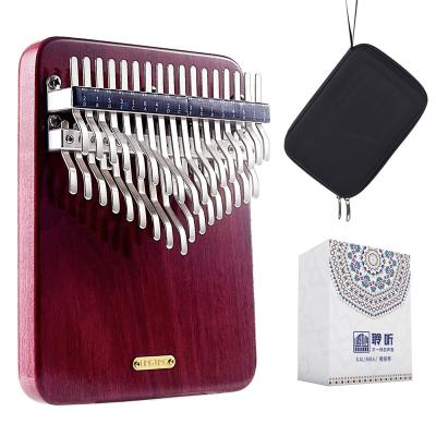 China Wholesale 34 Key Kalimba Wooden Finger Piano LT-K34V 34 Key Kalimba Factory New Thumb Piano Musical Instrument Structure Design for sale