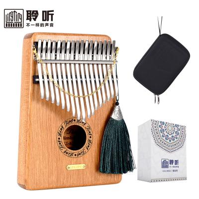 China 2020 New High Quality African Gold Piano Kalimba Sandalwood 17keys Thumb Kalimba Kalimba African Gold Sandalwood for sale