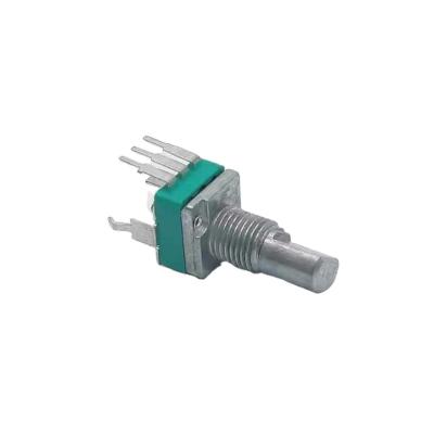 China PC Vertical Rotary Pin 9mm 10k 20k 50k Potentiometer Volume Potentiometer for sale