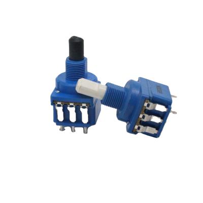 China Wholesale PC Pin Factory Rotary Potentiometer 16mm Thrust b500k Potentiometer Weaker for sale