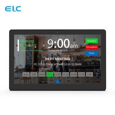 China Hard 13.3 Inch Wall Mount Android Tablet POE Touch Screen Tablet LED Light Meeting Room Tablet Advertising for sale