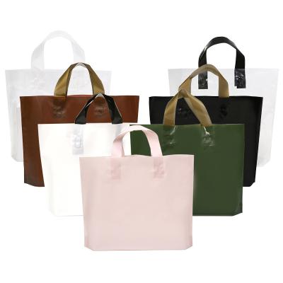 China Recyclable Custom Printed Plastic Shopping Bags Packing Bag For Own Logo for sale