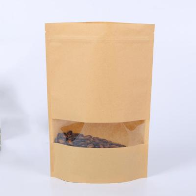 China Recyclable Resealable Ziplock Bag With Zipper Top Stand Pouch Bags Food Packaging for sale