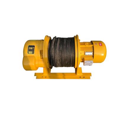 China CRANES Customized Marine Wire Rope 1 Ton 5 Ton Double Drum Electric Winch For Sale for sale