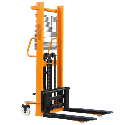 China Hydraulic Stacker Portable Vertical Manual Forklift Material Handling Equipment Forklift Forklift Stacker for sale