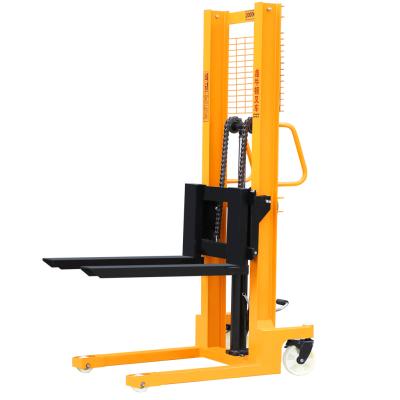 China Manual Pallet Forklift Pallet Handling Equipment Hand Forklift Hydraulic Hand Stacker Manual Pallet Forklift for sale