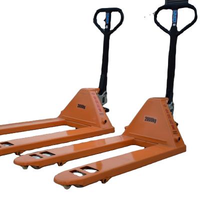 China High Quality Material Handling Equipment China 5 Ton 2.5 Ton Warehouse Double Decompression Hand Pallet Truck Hydraulic Hand Pallet Truck for sale