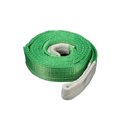 China 1t-10t lifting sling webbing sling color polyester webbing belt duplex lifting sling flat for sale