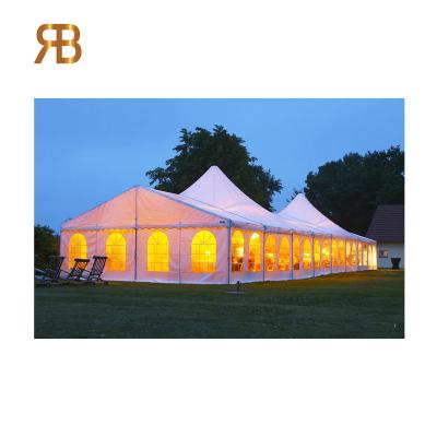 China Wedding Luxury Clear PVC Proof Wedding Party Tent for sale