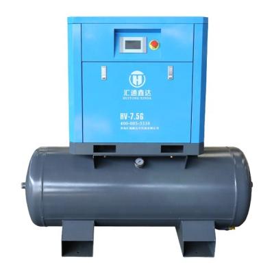 China Lubricated Widely Used Hydraulic Rotary Screw Air Compressor Single Phase Rotary Air Compressor for sale