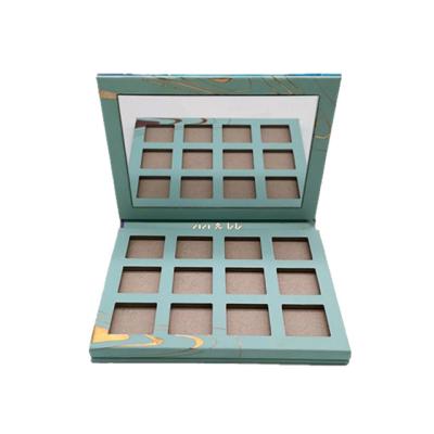 China Recycled Chinese Materials Manufacturer Multiple Grids Eye Shadow Palette Eyeshadow Packaging for sale