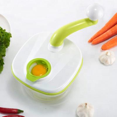 China 2021 Viable Kitchen Instruments 2 L Food Chopper Mini Garlic Meat Chopper for sale