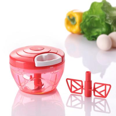 China Expandable Easy Clean Manual Food Chopper Vegetable Chopper Handy Vegetable Chopper Eco-friendly for sale