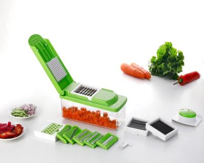 China Aoxun Multi-function Sustainable Vegetable Cutter Tool Salad Slicer for sale