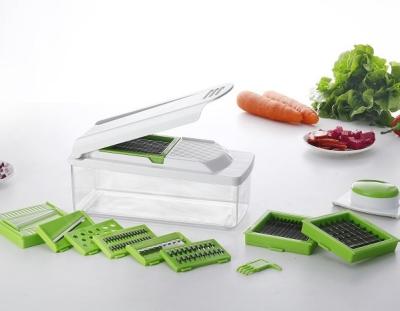 China Plastic Kitchen Vegetable and Fruit Multi Slicer - Manul Food Cleaver - Vegetable Dicer Slicer for sale