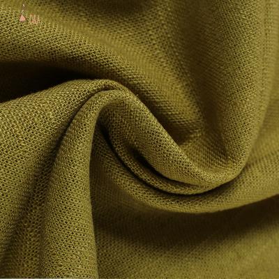 China Sustainable Most Popular Woven Plain Dyed Fabric Canvas Cotton Blend Cotton Linen Linen for sale