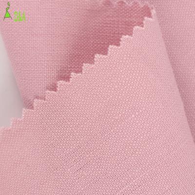 China Anti Pill Woven Plain Dyed India 9*9 Soft 100% Linen Tailoring Fabric For Garments for sale