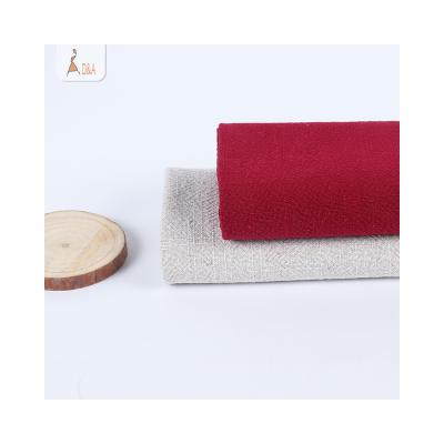 China Sustainable High Quality Quick Delivery Comfortable Breathable Viscous Linen Blend Woven Fabric For Housewares for sale